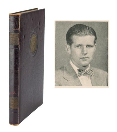 Lot #279 Joe Kennedy, Jr. 1941-1942 Harvard Law Yearbook - Image 1