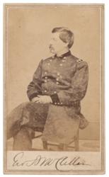 Lot #295 George B. McClellan Signed Photograph - Image 1
