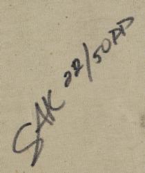 Lot #391 Steve Kaufman Artwork - Image 2