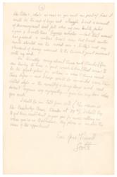 Lot #418 F. Scott Fitzgerald: Fitzgerald to his Princeton roommate on Zelda, money, writing, and his great novel: 