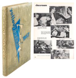 Lot #211 Lee Harvey Oswald High School Yearbook Book - Image 1
