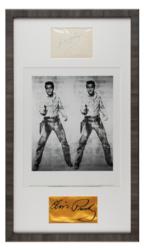 Lot #657 Elvis Presley Signature - Image 1