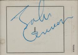 Lot #616 Beatles: Fabulous Beatles display with a multi-signed 1963 fan club promo card and a Lennon signature from St. Moritz, where he composed 'Norwegian Wood' - Image 5