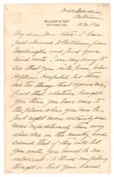 Lot #38 William H. Taft: The proud father?