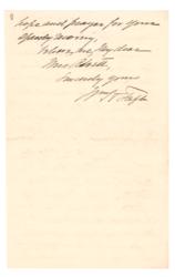 Lot #38 William H. Taft: The proud father?