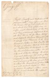 Lot #257 King George III: King George III provides for London's poor - Image 1