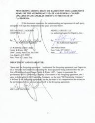 Lot #670 Michael Jackson: For $2 million, Jackson agrees to a 'Thriller' Pepsi commercial for Super Bowl XLII - Image 3