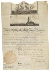 Lot #3 James Madison Signed Document