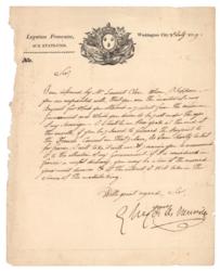 Lot #310 Joachim Murat Signed Letter - Image 2
