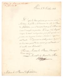 Lot #214 Pierre Louis Jean Casimir de Blacas and Jean-Guillaume, baron Hyde de Neuville - Image 1