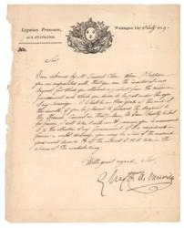 Lot #214 Pierre Louis Jean Casimir de Blacas and Jean-Guillaume, baron Hyde de Neuville - Image 2