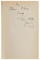 Lot #434 Thomas Wolfe Book - Image 2