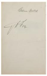 Lot #171 US Politicians and Military: 1863: Over 230 autographs of Civil War-era political and military brass - Image 7