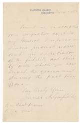 Lot #25 James A. Garfield: Supremely rare