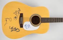 Lot #662 Rolling Stones: Desirable acoustic guitar signed by the current Stones - Image 2