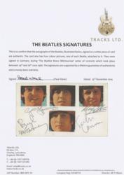 Lot #614 Beatles: Scarce set of Beatles autographs from 1966, obtained in Germany just prior to the first Revolver recording session - Image 3