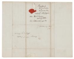 Lot #8 Andrew Jackson: Early letter from President Jackson sent to the Minister to the Netherlands - Image 3