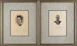Lot #292 Duke and Duchess of Windsor Signatures - Image 1