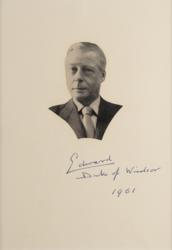 Lot #292 Duke and Duchess of Windsor Signatures - Image 3