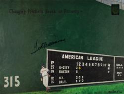 Lot #581 Ted Williams Print - Image 1