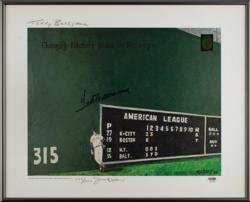 Lot #581 Ted Williams Print - Image 2