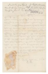 Lot #34 William McKinley and Rutherford B. Hayes Handwritten Letter Signed - Image 2