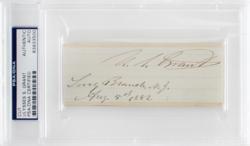 Lot #24 U. S. Grant Signature