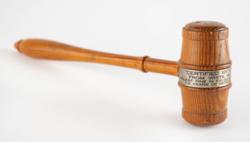 Lot #59 White House 1927 Wood Gavel Wood Gavel - Image 2
