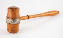 Lot #59 White House 1927 Wood Gavel Wood Gavel - Image 3