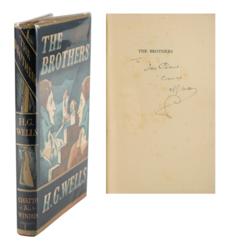 Lot #469 H. G. Wells: The sci-fi visionary inscribes a first edition to his publisher - Image 1