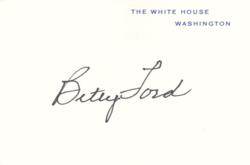 Lot #98 Gerald and Betty Ford - Image 1