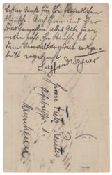 Lot #707 Siegfried Wagner - Image 1