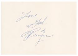 Lot #680 Prince Thanksgiving Card - Image 1