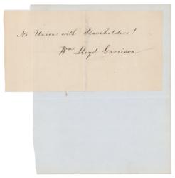 Lot #229 William Lloyd Garrison: 