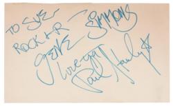 Lot #814 KISS Signatures - Image 2