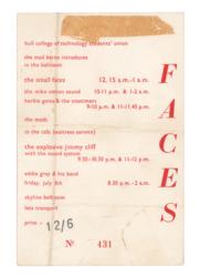 Lot #664 The Small Faces Ticket - Image 2