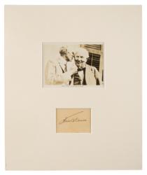Lot #183 Thomas Edison Signature - Image 1