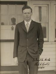 Lot #316 Charles Lindbergh Signed Photograph - Image 2