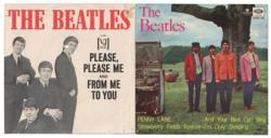 Lot #727 Beatles (38) 45 RPM Record Sleeves Record Sleeves - Image 1