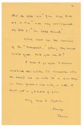 Lot #413 Truman Capote: Capote writes about In Cold Blood and the Breakfast at Tiffany's film - Image 2