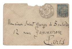 Lot #472 Emile Zola Signed Note - Image 3