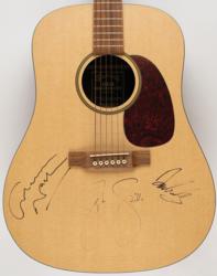 Lot #626 Crosby, Stills, and Nash: Handsome Martin dreadnought signed by Crosby, Stills, and Nash - Image 2