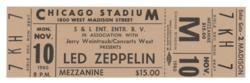 Lot #817 Led Zeppelin Tickets - Image 3