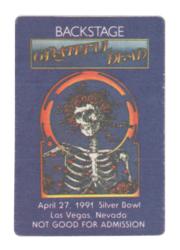 Lot #808 Jimi Hendrix and Grateful Dead Passes - Image 2