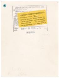 Lot #897 Madonna Photograph - Image 2