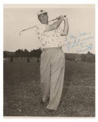 Lot #580 Ellsworth Vines Signed Photograph and Handwritten Letter Signed - Image 1