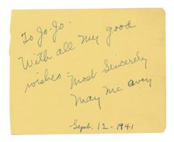 Lot #514 Hollywood Stars Signatures - Image 17