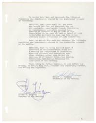 Lot #478 Steve McQueen Signed Document - Image 4