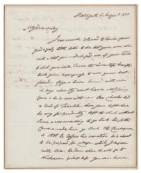 Lot #175 John Jacob Astor Handwritten Letter Signed - Image 1