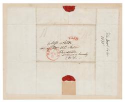 Lot #175 John Jacob Astor Handwritten Letter Signed - Image 3